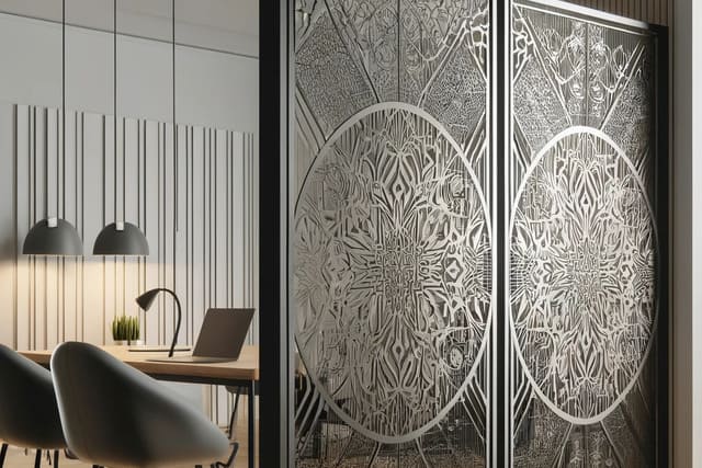 Decorative Metal Partition